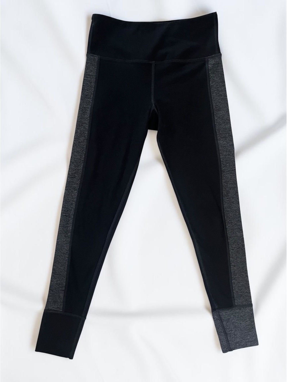 Vuori Asymmetric Color Block Ankle Leggings Gym Girl Pilates Princess Size XS